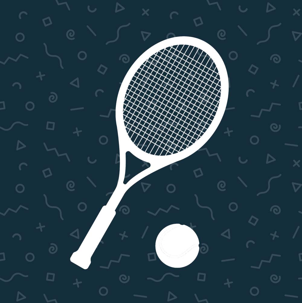 Indibet tennis icon.