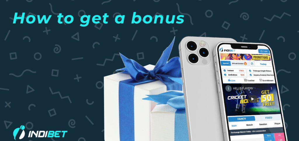 Steps to claim your Indibet welcome bonus