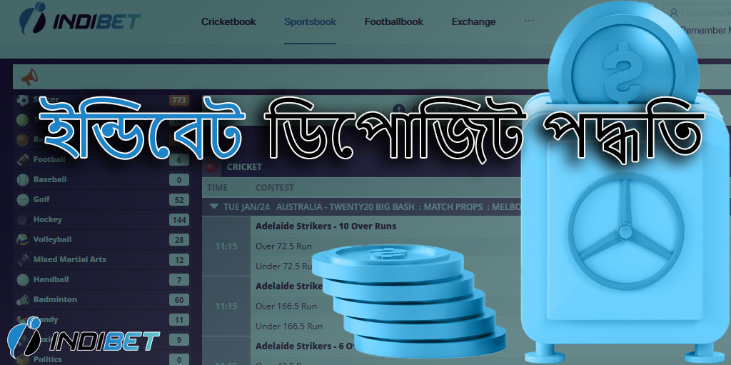 ইন্ডিবেটে টাকা জমা দেওয়ার জনপ্রিয় পদ্ধতিসমূহ।